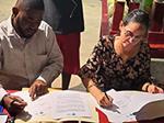 Mahogany Heights Village Council and WCS Belize Sign Community Conservation Agreement   